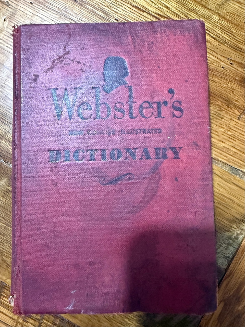 Webster's New Concise Illustrated Dictionary Hardcover 1940 Noah Webster